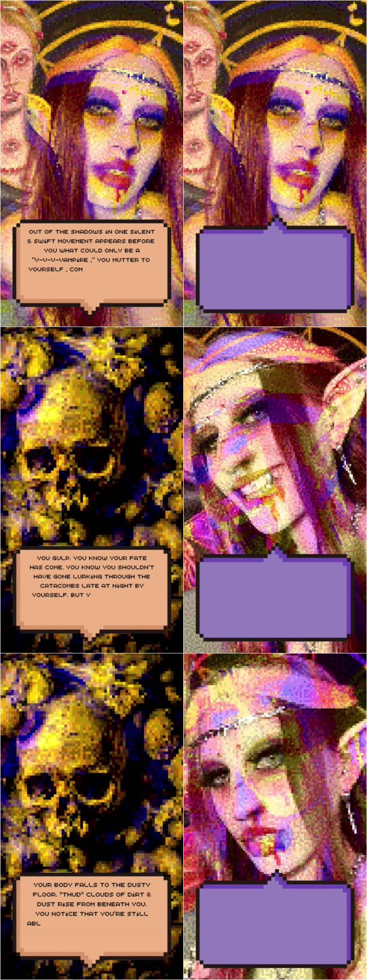 Screenlist moreshameless - 8-Bit Milk Findom Video Game Series: The Catacombs - SD/MOV