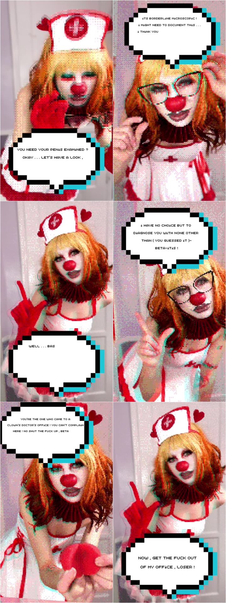 Screenlist moreshameless - 8-Bit Milk Series: Nurse Milky Beta Exam - SD/MOV