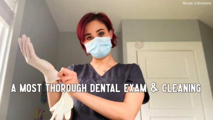 Cover 2 Nina Crowne - A Most Thorough Dental Exam & Cleaning - Full HD/MP4
