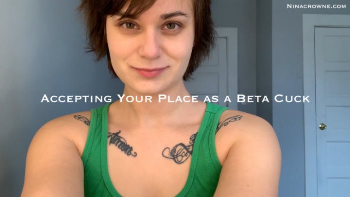 Cover 2 Nina Crowne - Accepting Your Place as a Beta Cuck - Full HD/MP4