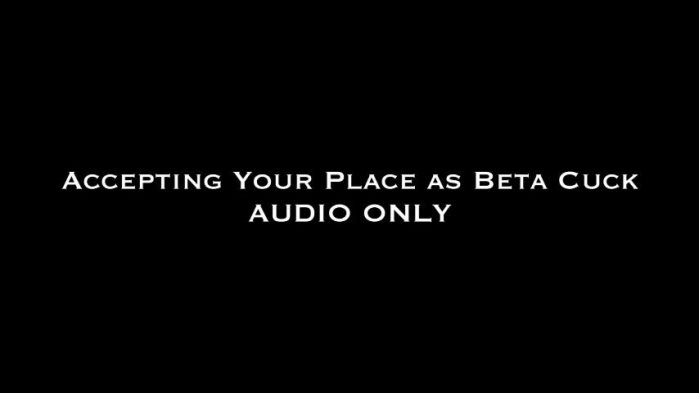 Cover 2 Nina Crowne - Accepting Your Place as Beta Cuck AUDIO - Full HD/MP4