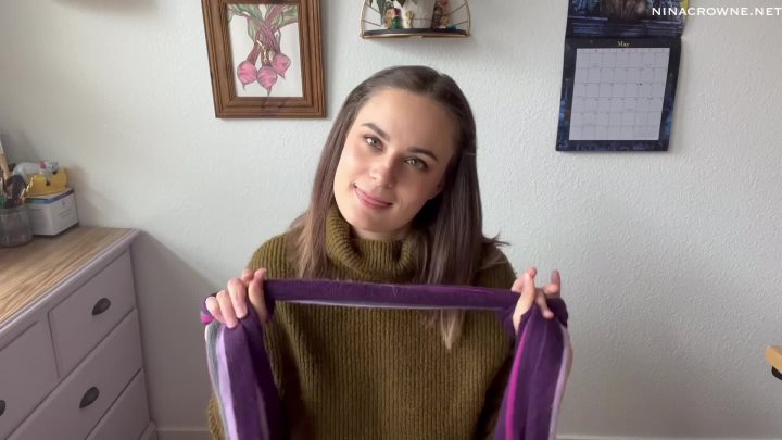 Cover 4 Nina Crowne - Become My Fuzzy Sweater Sissy - Full HD/MP4