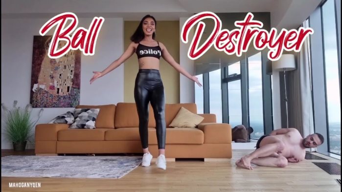 Cover 2 MahoganyQen - Bet On Ballbusting- The Strongest Kicks | MahoganyQen - Full HD/MP4