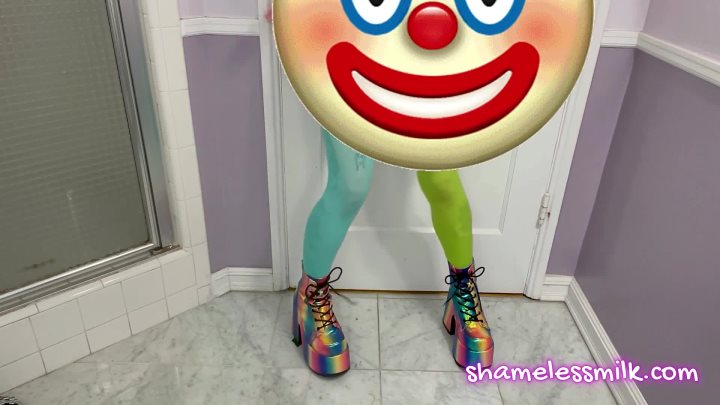 Cover 3 moreshameless - Betafied Silly Clowngirl Giantess Striptease - Full HD/MP4