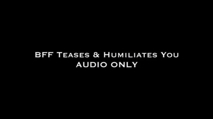 Cover 2 Nina Crowne - BFF Teases & Humiliates You AUDIO ONLY - HD/MP4