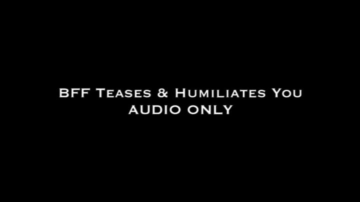 Cover 3 Nina Crowne - BFF Teases & Humiliates You AUDIO ONLY - HD/MP4