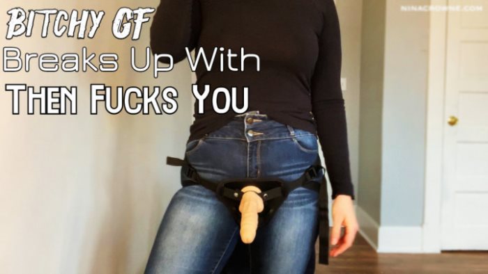 Cover 2 Nina Crowne - Bitchy GF Breaks Up With Then Fucks You - Full HD/MP4