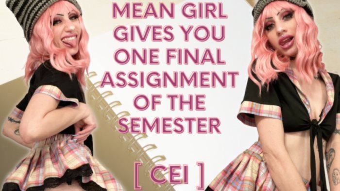 Cover 2 moreshameless - BRATTY SCHOOLGIRL BULLY SPH JOI CEI - Full HD/MP4