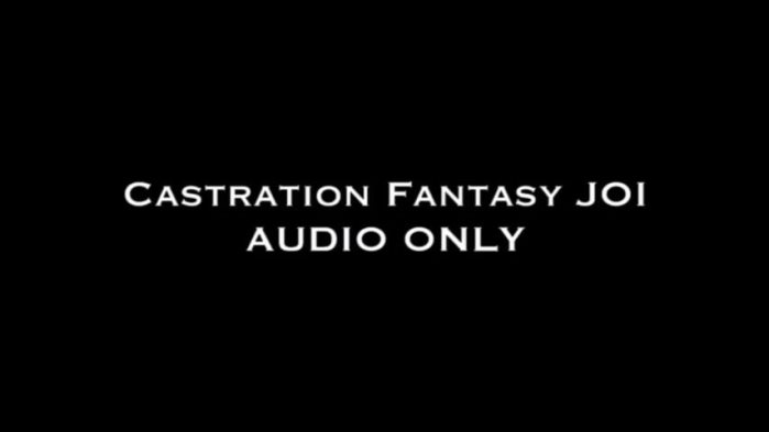 Cover 2 Nina Crowne - Castration Fantasy JOI AUDIO ONLY - HD/MP4