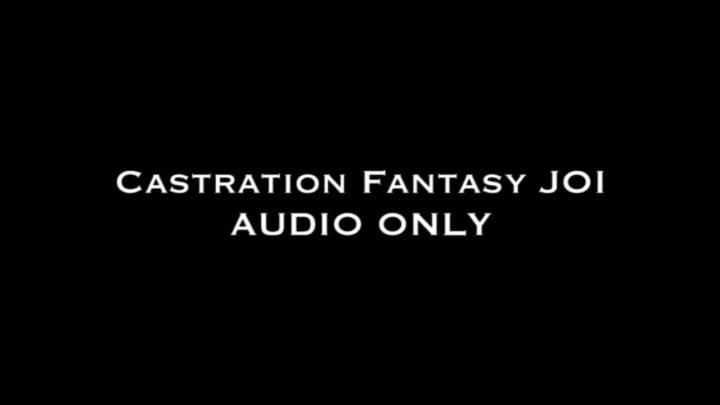 Cover 3 Nina Crowne - Castration Fantasy JOI AUDIO ONLY - HD/MP4