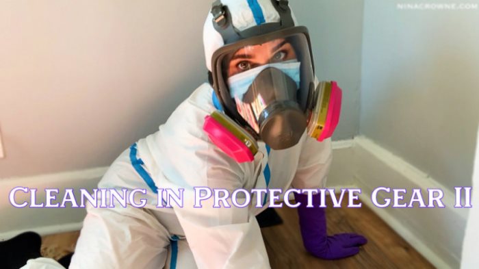 Cover 2 Nina Crowne - Cleaning in Protective Gear II - Full HD/MP4