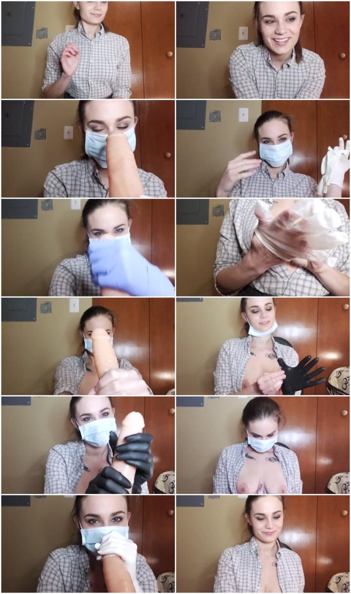 Screenlist Nina Crowne - Clinic Intern Gloved Handjob - HD/MP4