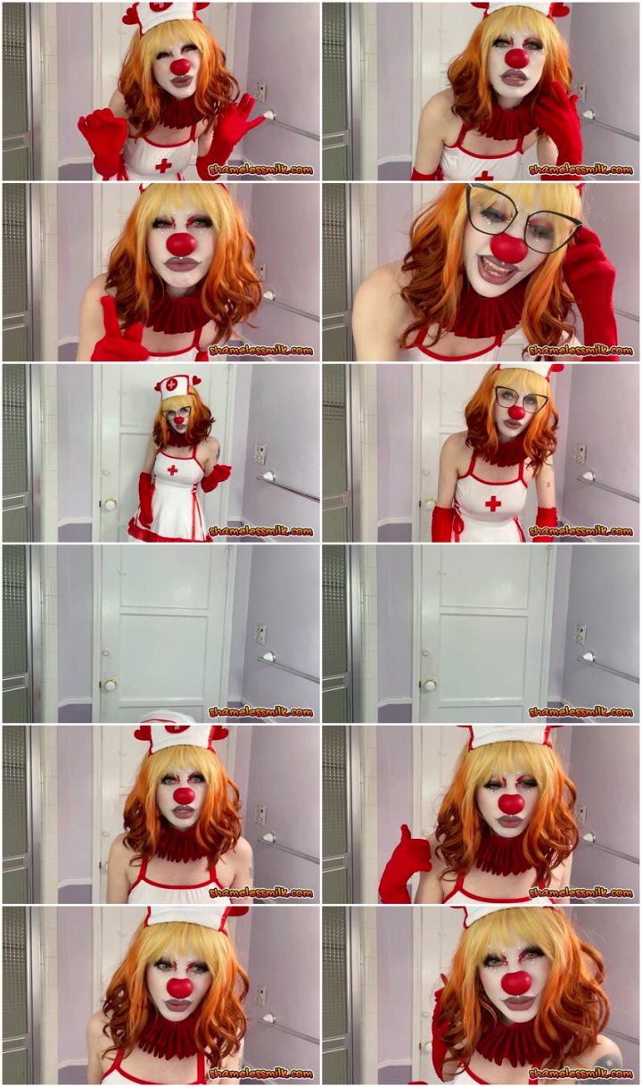 Screenlist moreshameless - CLOWN NURSE SISSY MEDICAL EXAMINATION - Full HD/MP4
