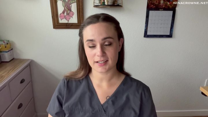 Cover 3 Nina Crowne - College Nurse CFNM Encouragement - Full HD/MP4