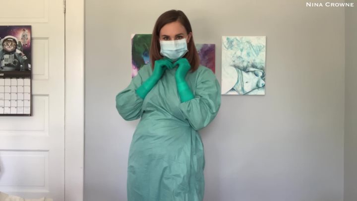 Cover 3 Nina Crowne - Co-Surgeon Confesses Med Fetish & Plays - Full HD/MP4