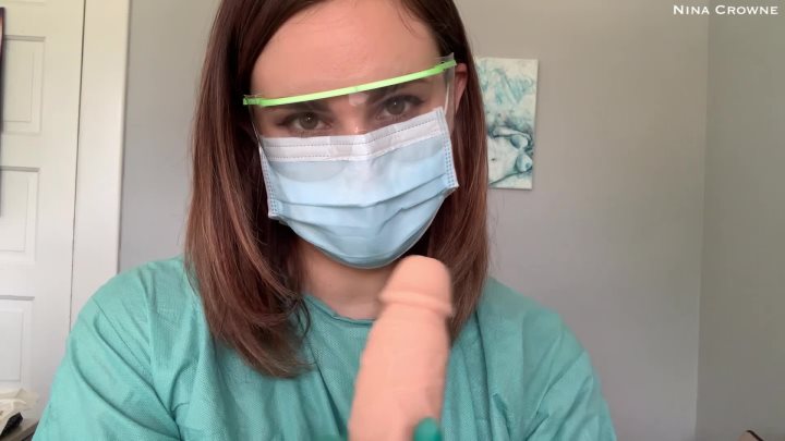 Cover 4 Nina Crowne - Co-Surgeon Confesses Med Fetish & Plays - Full HD/MP4