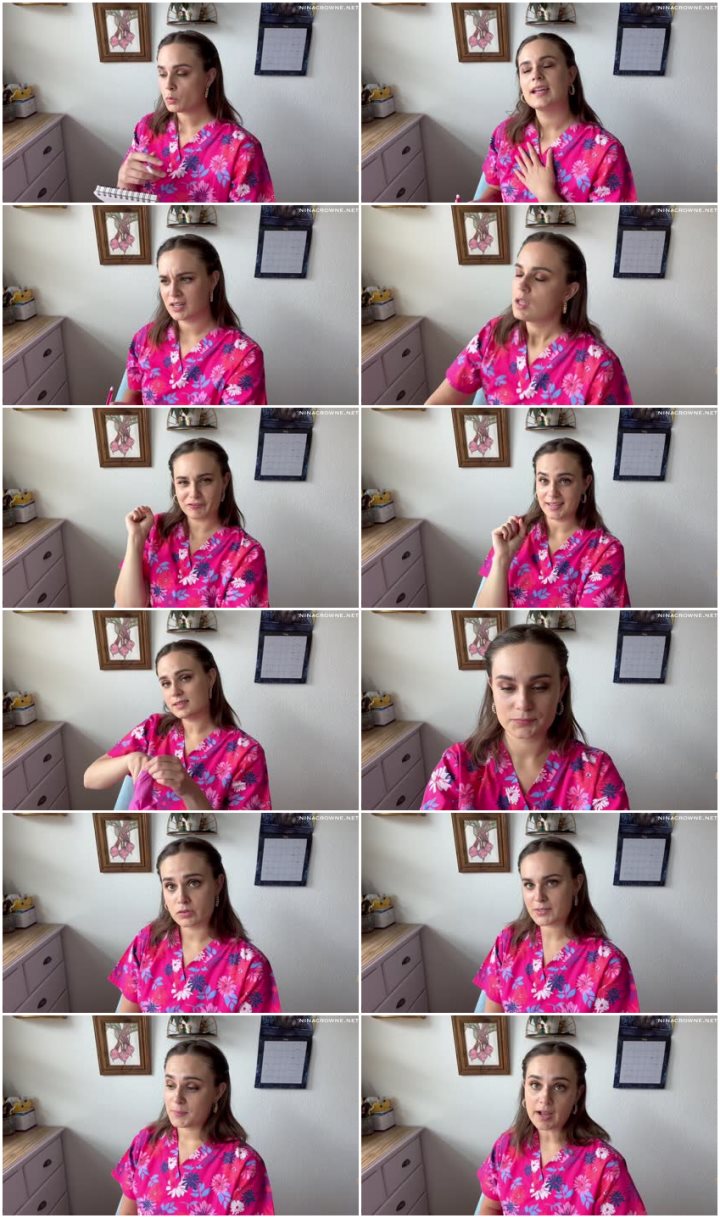 Screenlist Nina Crowne - Cuck Clinic Intake Appointment - Full HD/MP4