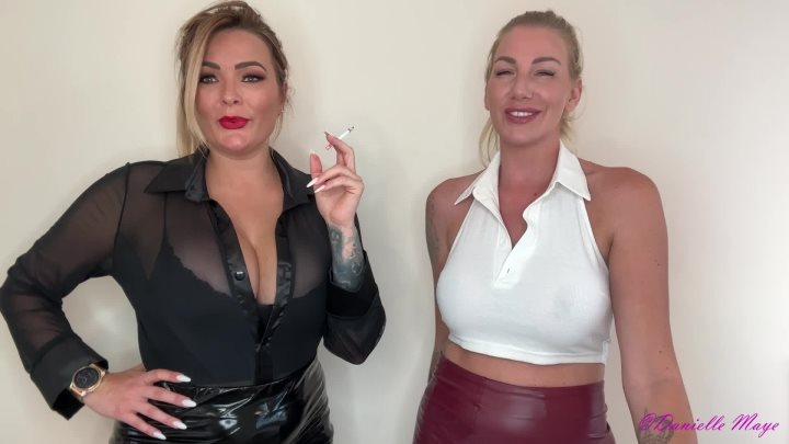 Cover 4 Danielle Maye XXX - Dani And Charley Make You Their Ashtray - Full HD/MP4