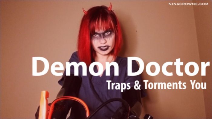 Cover 2 Nina Crowne - Demon Doctor Traps & Torments You - HD/MP4