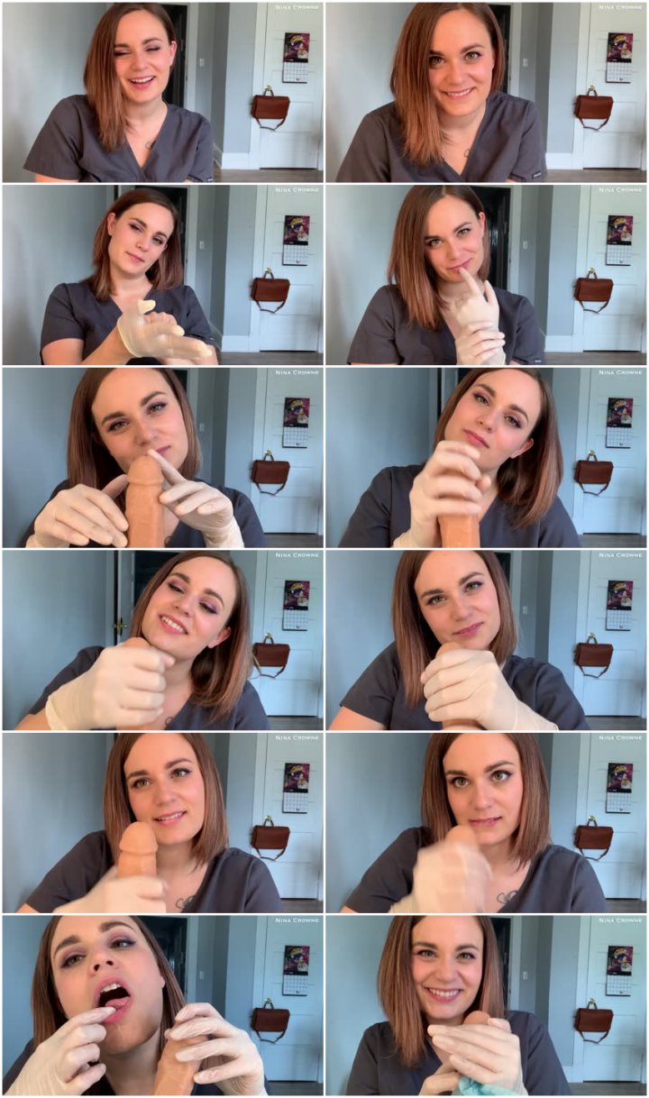 Screenlist Nina Crowne - Dental Hygienist GF Gloved Handjob - Full HD/MP4