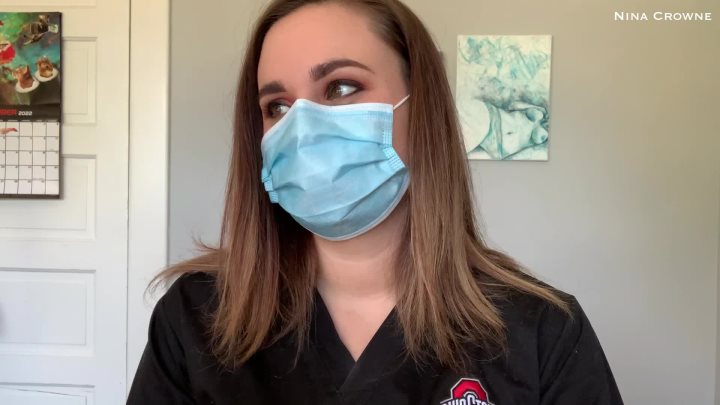 Cover 4 Nina Crowne - Dental Hygienist Lets You Jerk Off - Full HD/MP4