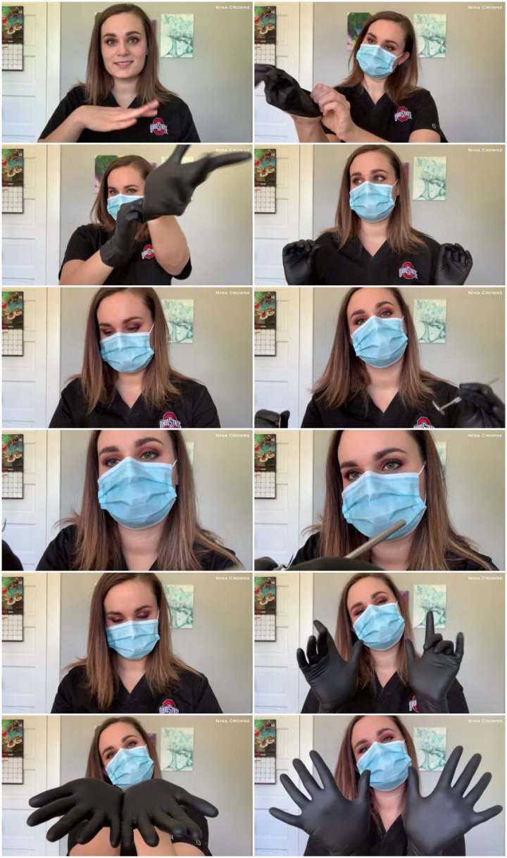 Screenlist Nina Crowne - Dental Hygienist Lets You Jerk Off - Full HD/MP4