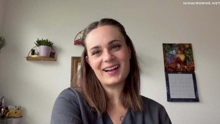 Cover 3 Nina Crowne - Dentist Teases You with Surgical Gloves - Full HD/MP4