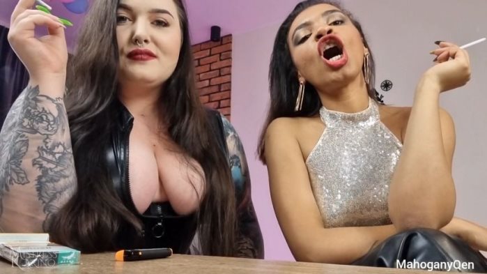 Cover 2 MahoganyQen - Dirty Beta Job: Ashtray and Spitter - Full HD/MP4