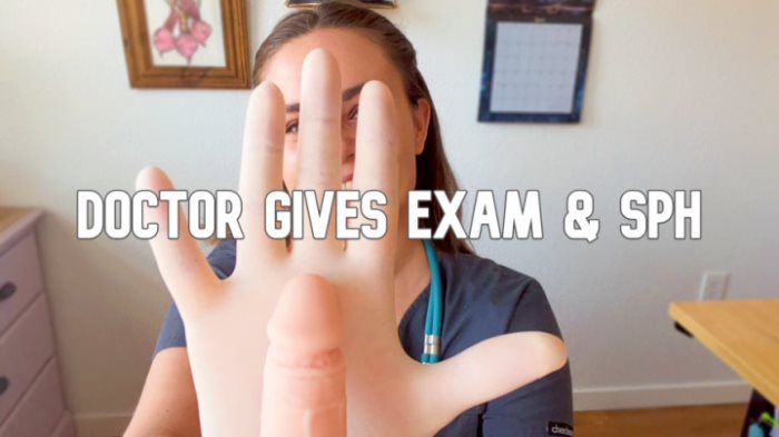 Cover 2 Nina Crowne - Doctor Gives Exam & SPH - Full HD/MP4