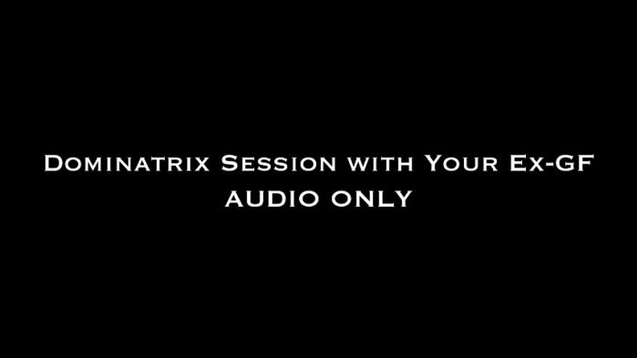 Cover 2 Nina Crowne - Dominatrix Session with Your Ex-GF AUDIO ONLY - Full HD/MP4