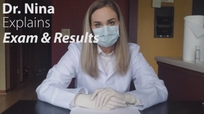 Cover 2 Nina Crowne - Dr. Nina Explains Exam and Results - Full HD/MP4