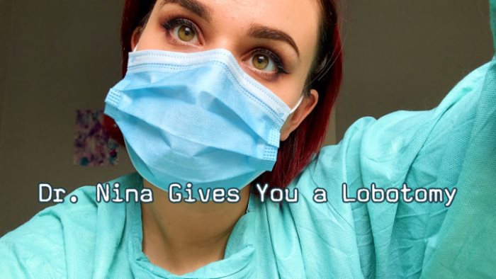 Cover 2 Nina Crowne - Dr. Nina Gives You a Lobotomy - Full HD/MP4