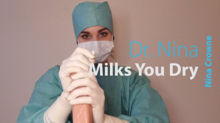 Cover 2 Nina Crowne - Dr. Nina Milks You Dry - HD/MP4
