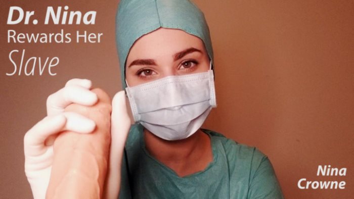 Cover 2 Nina Crowne - Dr. Nina Rewards Her Slave - HD/MP4