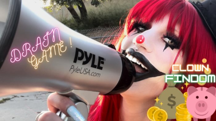 Cover 2 moreshameless - DRAIN GAME WITH UR CLOWN FINDOM - Full HD/MOV