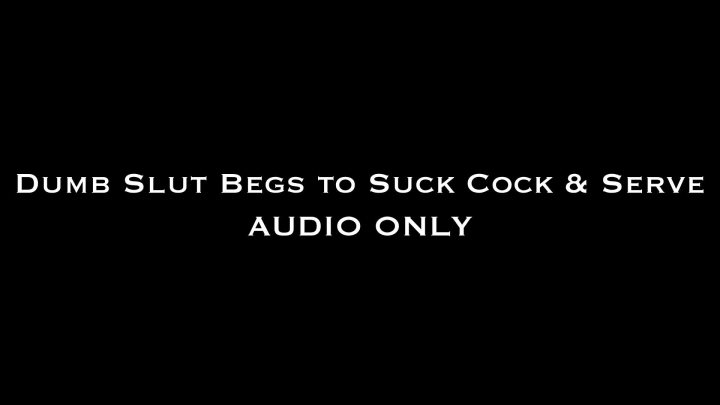 Cover 3 Nina Crowne - Dumb Slut Begs to Suck Cock &Serve AUDIO - Full HD/MP4