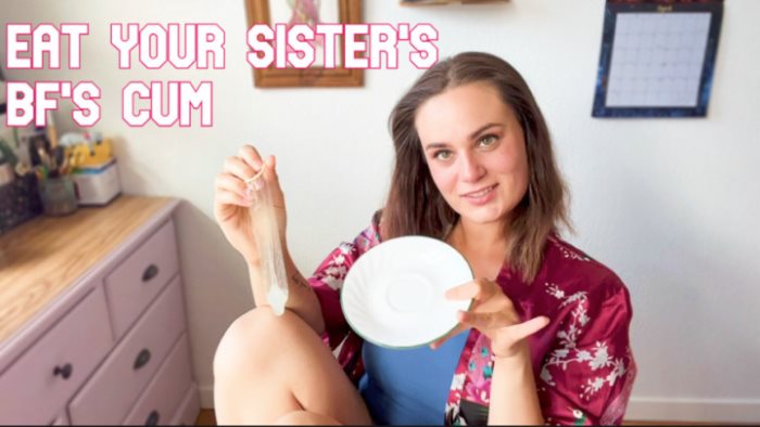 Cover 2 Nina Crowne - Eating Your Sister's BF's Cum - Full HD/MP4
