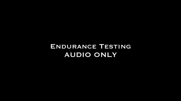 Cover 3 Nina Crowne - Endurance Testing AUDIO ONLY - Full HD/MP4