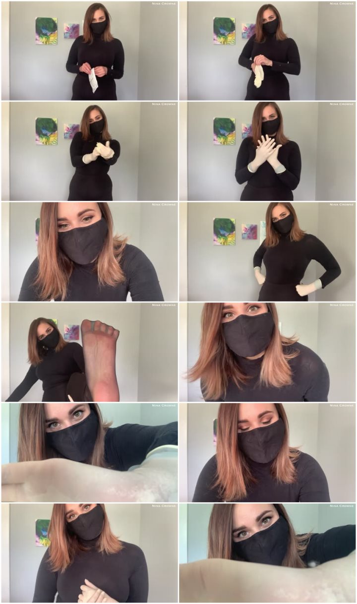 Screenlist Nina Crowne - Enjoy My Gloves in Your Final Moments - Full HD/MP4