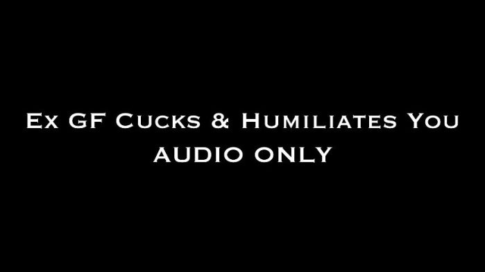 Cover 2 Nina Crowne - Ex GF Cucks & Humiliates You AUDIO ONLY - Full HD/MP4
