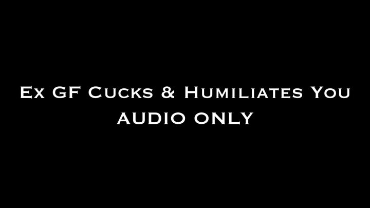 Cover 4 Nina Crowne - Ex GF Cucks & Humiliates You AUDIO ONLY - Full HD/MP4