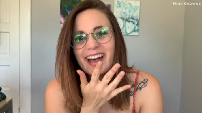 Cover 2 Nina Crowne - Ex Humiliates You for Your Hair Loss - Full HD/MP4