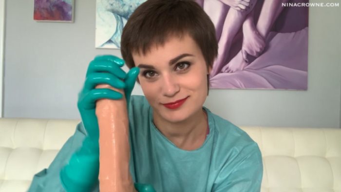 Cover 2 Nina Crowne - First 20 Mins of Hour of Gloved Playtime - HD/MP4