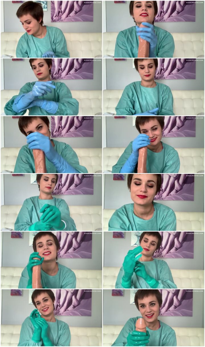 Screenlist Nina Crowne - First 20 Mins of Hour of Gloved Playtime - HD/MP4