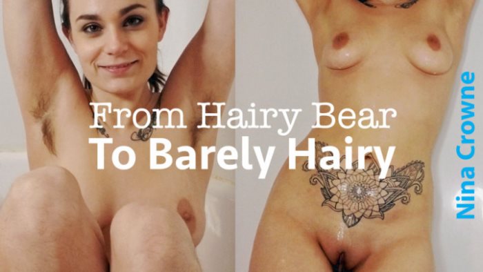 Cover 2 Nina Crowne - From Hairy Bear to Barely Hairy - HD/MP4