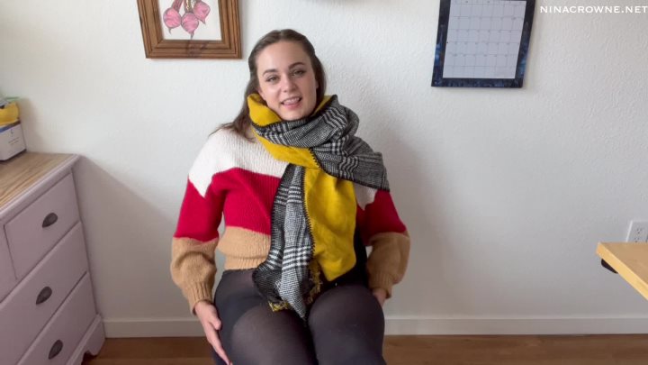 Cover 4 Nina Crowne - Fuzzy Sweater Sissy II - Full HD/MP4