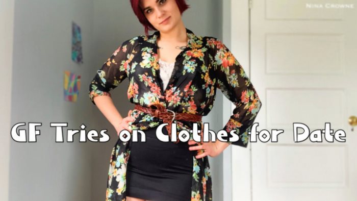 Cover 2 Nina Crowne - GF Tries on Clothes for Her Date - Full HD/MP4