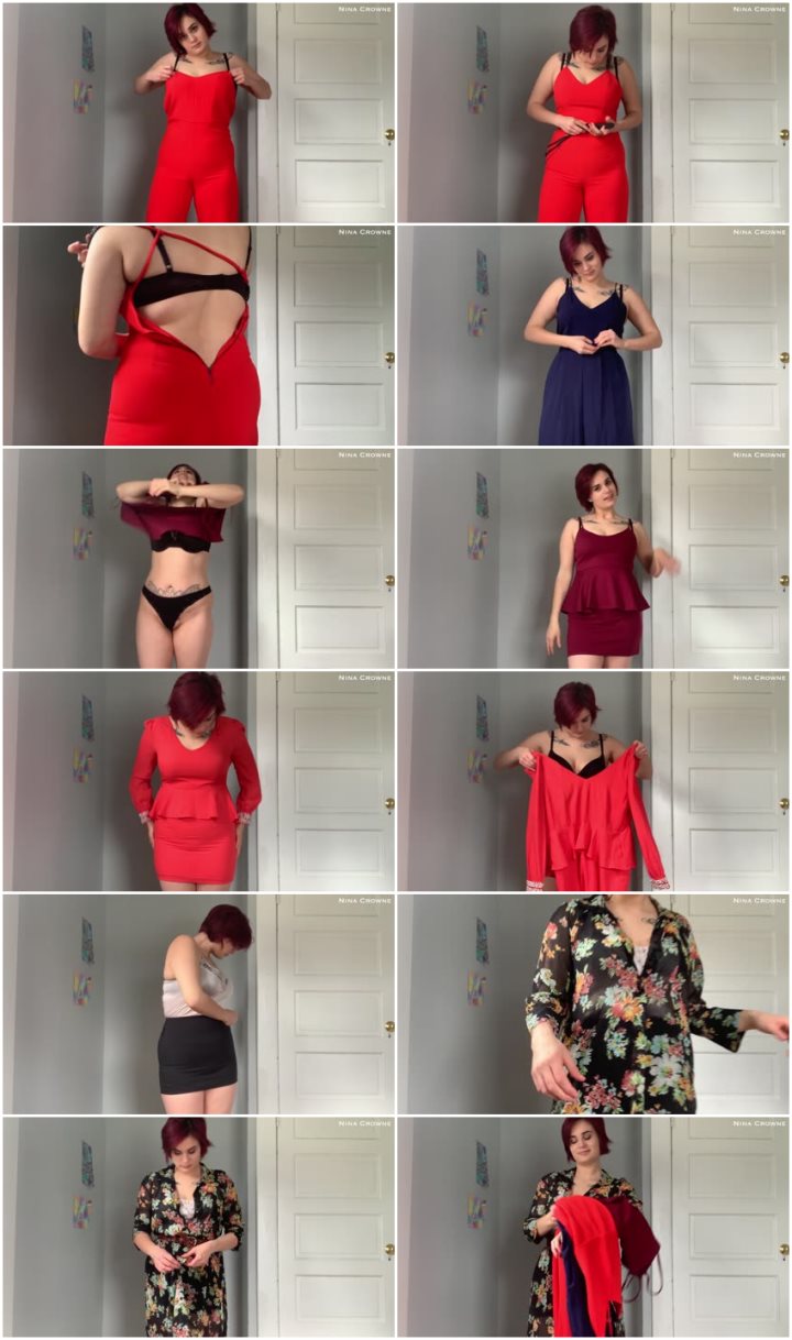 Screenlist Nina Crowne - GF Tries on Clothes for Her Date - Full HD/MP4