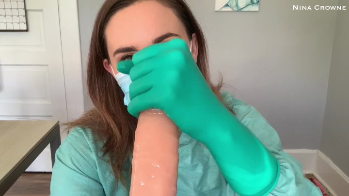 Cover 4 Nina Crowne - Glove Fetish Conditioning - Full HD/MP4