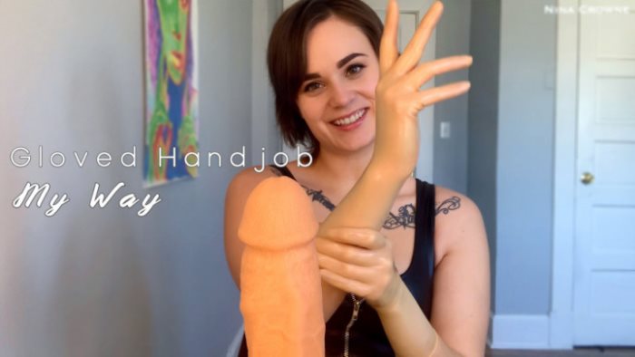 Cover 2 Nina Crowne - Gloved Handjob My Way - Full HD/MP4